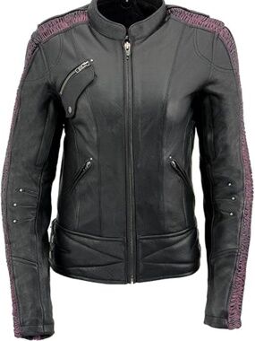 Milwaukee Leather Embossed Embroidered Phoenix Jacket
